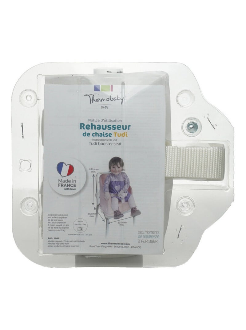 Kit correias tudi thermobaby em poliamida para cadeira elevatória branca Branco - Kiabi