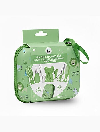 Kit de cuidados para bebé com 9 peças e acessórios de higiene