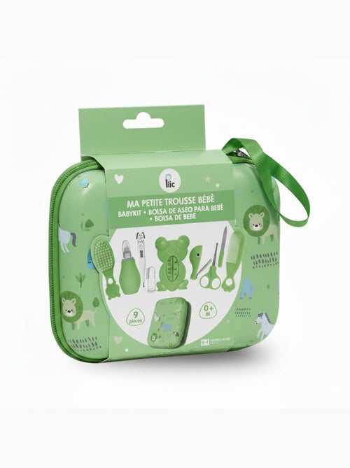 Kit de cuidados para bebé com 9 peças e acessórios de higiene - Kiabi Kit de cuidados para bebé com 9 peças e acessórios de higiene - Kiabi