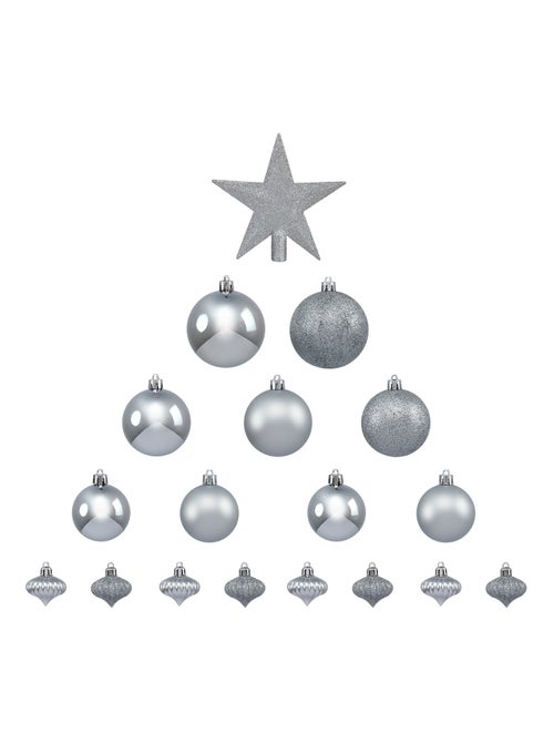 Kit de decoração para árvore de natal - Kiabi
