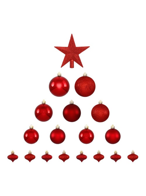 Kit de decoração para árvore de natal - Kiabi