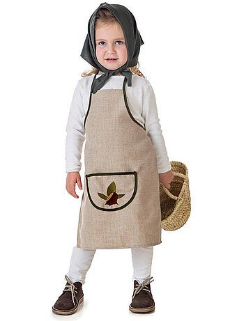 Kit ou fantasia de vendedor de castanhas - Folhas de castanheiro