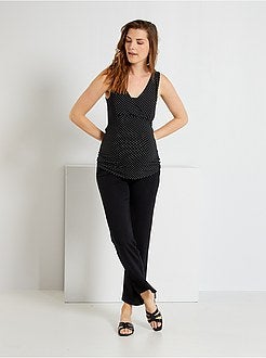 Kit pré-mamã: t-shirt + casaco + calças - Kiabi