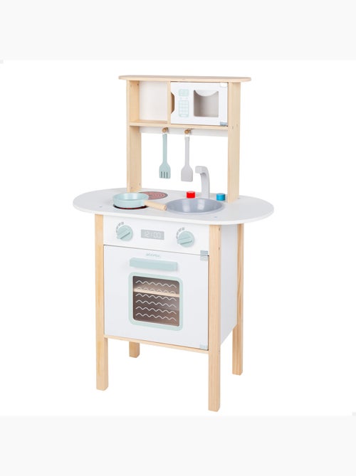 Kitchenette em madeira c/utensílios WOOMAX - Kiabi