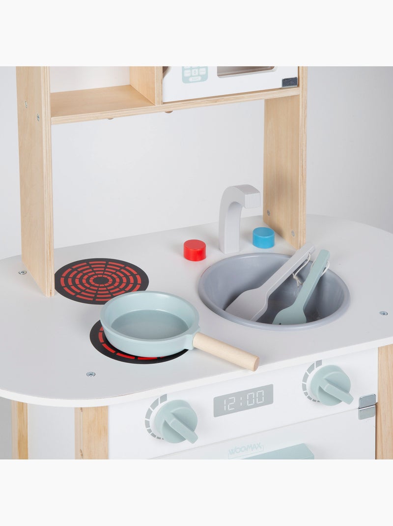 Kitchenette em madeira c/utensílios WOOMAX N/D - Kiabi