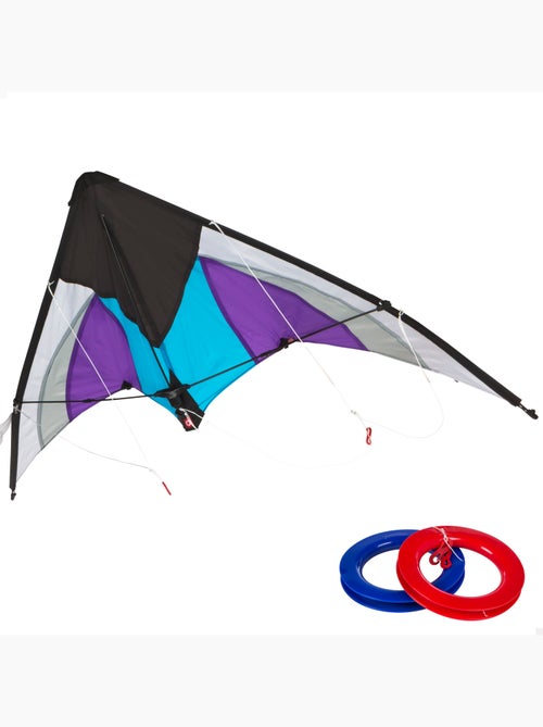 Kite pop-up de acrobacias roxo e branco cb toys - Kiabi
