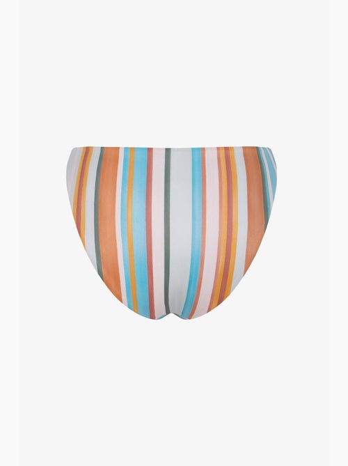 Kourtney minimal biquíni tanga de cintura média às riscas penti - Kiabi Kourtney minimal biquíni tanga de cintura média às riscas penti - Kiabi