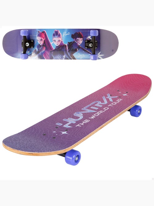 Kpop demon hunters skate de madeira peso máximo 50 kg e maiores de 5 anos - Kiabi Kpop demon hunters skate de madeira peso máximo 50 kg e maiores de 5 anos - Kiabi