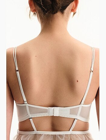 Kırık babydoll com saia removível penti
