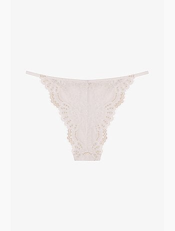 Kırık lacy slip cueca penti
