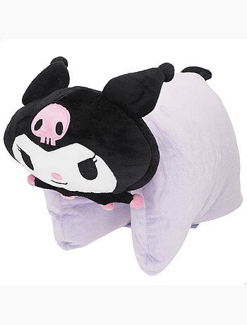 Kuromi almofada cushion 2 em 1 almofada de pelúcia macia e aveludada