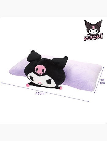 Kuromi almofada cushion 2 em 1 almofada de pelúcia macia e aveludada