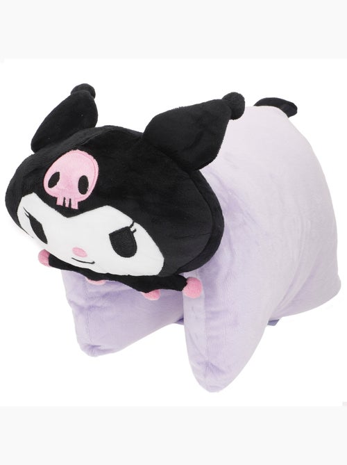 Kuromi almofada cushion 2 em 1 almofada de pelúcia macia e aveludada - Kiabi Kuromi almofada cushion 2 em 1 almofada de pelúcia macia e aveludada - Kiabi
