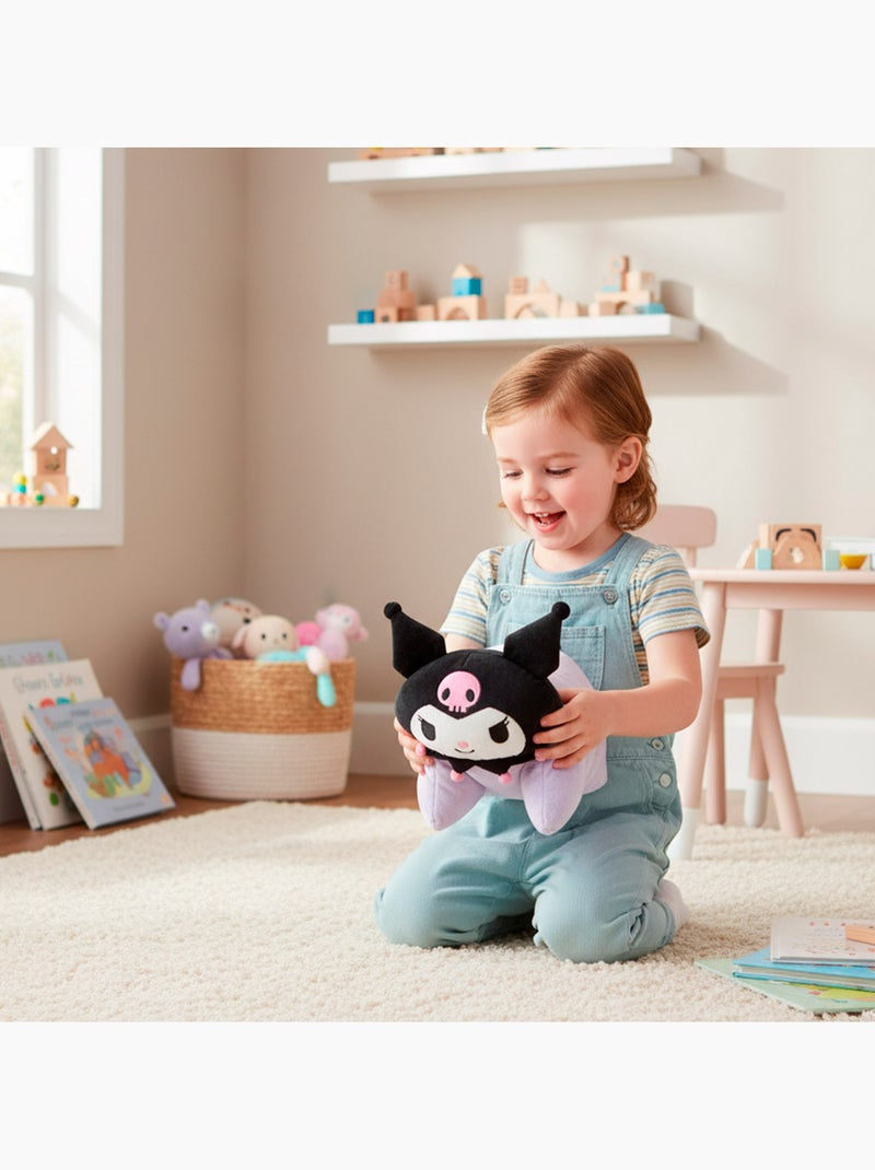 Kuromi almofada cushion 2 em 1 almofada de pelúcia macia e aveludada Malva lilás - Kiabi