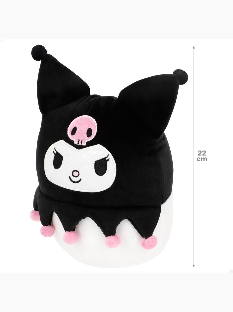 Kuromi almofada de pelúcia 22 cm + 3 anos Preto - Kiabi