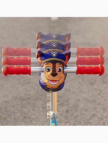 La patrulla canina trotinete de 3 rodas para crianças com bolso frontal chase