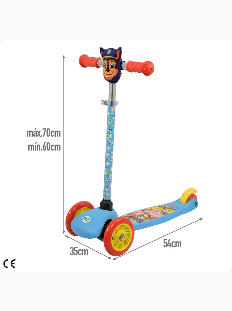La patrulla canina trotinete de 3 rodas para crianças com bolso frontal chase N/D - Kiabi