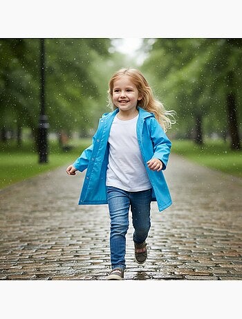 La Reine des Neiges - Impermeável infantil Frozen Elsa