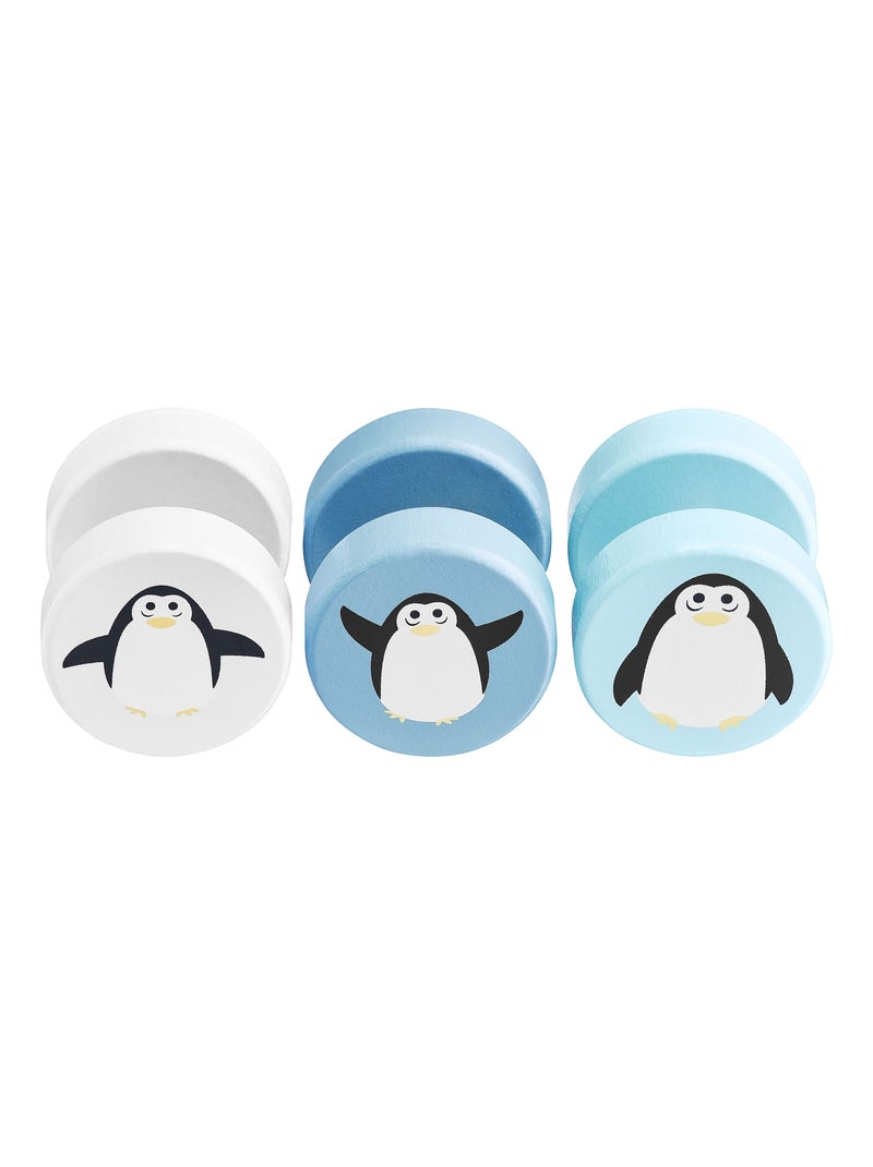 Labirinto deslizante de madeira "polo & pinguins" – brinquedo educativo de dupla face N/D - Kiabi