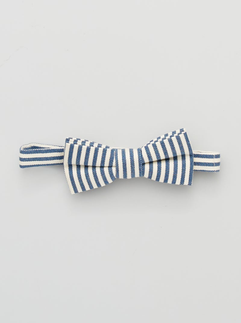Laço às riscas Azul - Kiabi