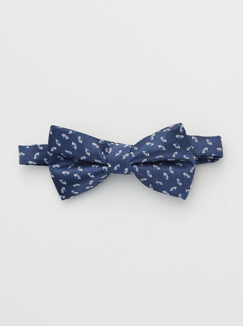 Laço com estampado fantasia AZUL - Kiabi