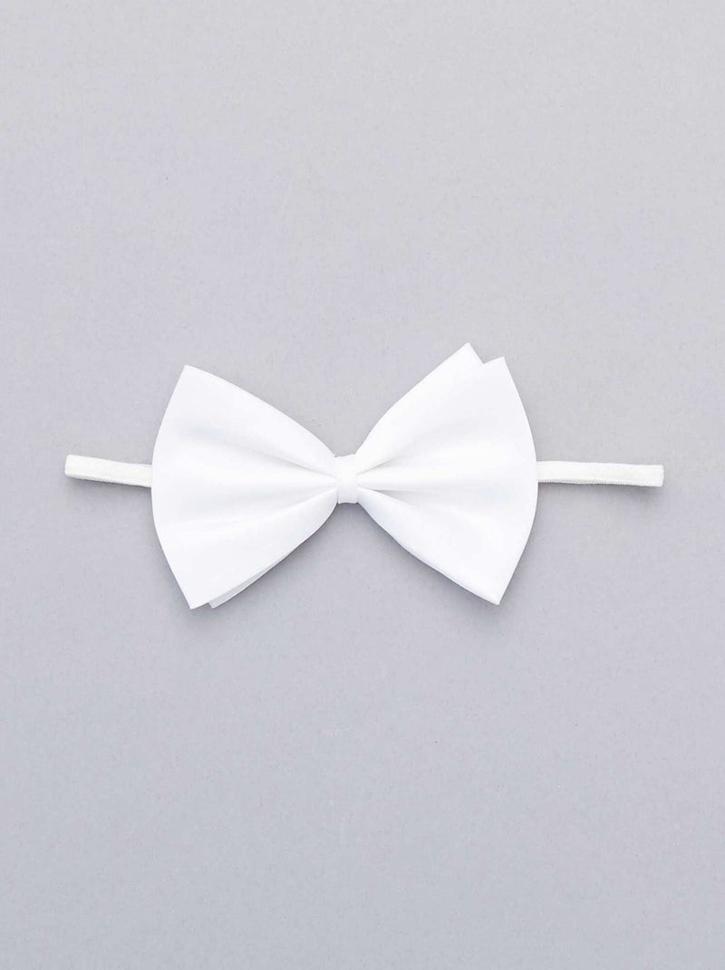 Laço liso Branco - Kiabi