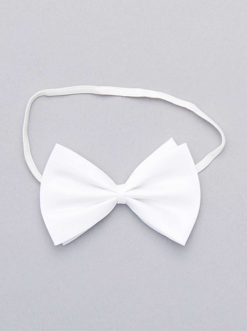 Laço liso Branco - Kiabi
