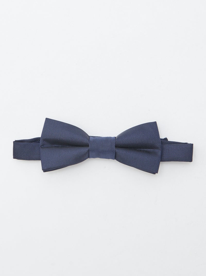 Laço liso com velcro Azul - Kiabi