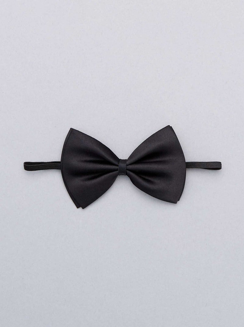 Laço liso Preto - Kiabi