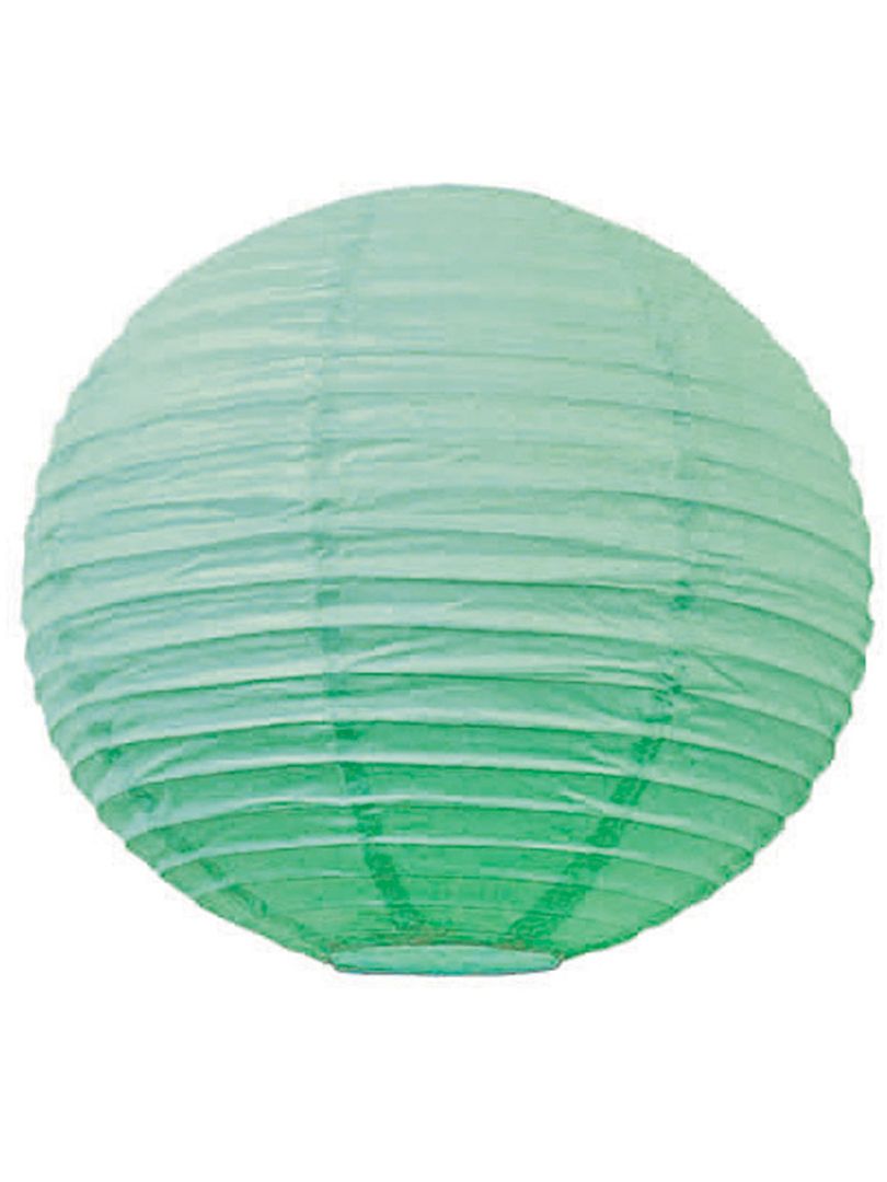 Lanterna chinesa de papel 15 cm Verde - Kiabi