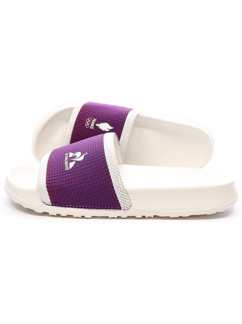Le Coq Sportif Slide: Chinelos Unissexo Branco/Azul/Vermelho - Kiabi Le Coq Sportif Slide: Chinelos Unissexo Branco/Azul/Vermelho - Kiabi
