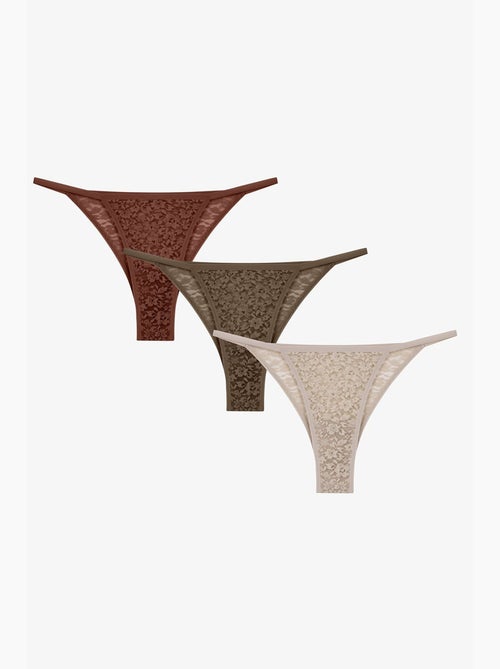 Leaf cueca brasileira em renda penti - Kiabi Leaf cueca brasileira em renda penti - Kiabi