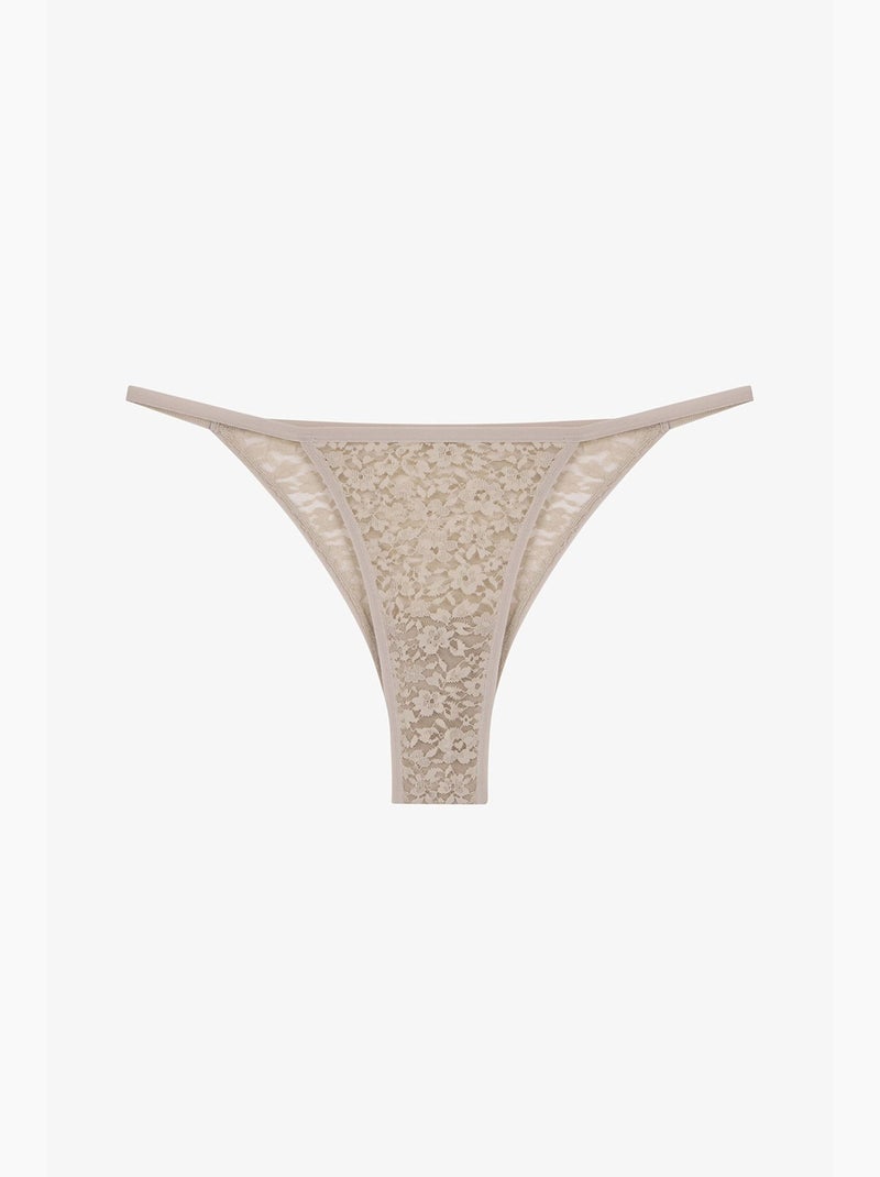 Leaf cueca brasileira em renda penti Vermelho - Kiabi