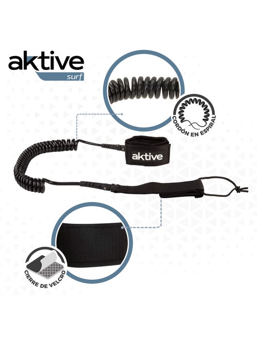 Leash paddle surf espiral aktive - Kiabi
