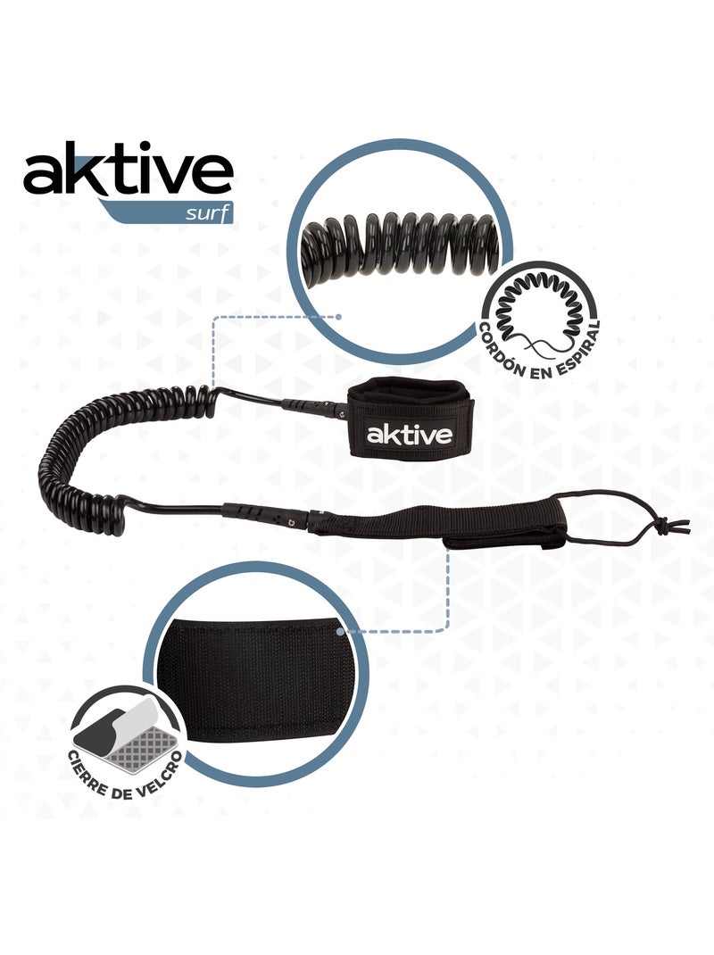 Leash paddle surf espiral aktive N/D - Kiabi