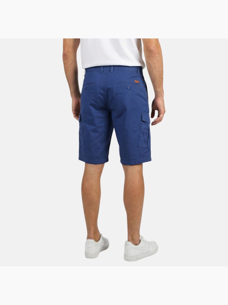 Lee Cooper - Bermuda chino cargo  homem Azul - Kiabi