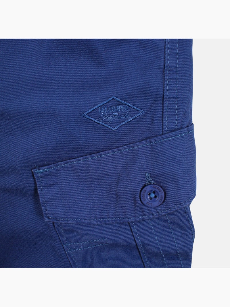 Lee Cooper - Bermuda chino cargo  homem Azul - Kiabi