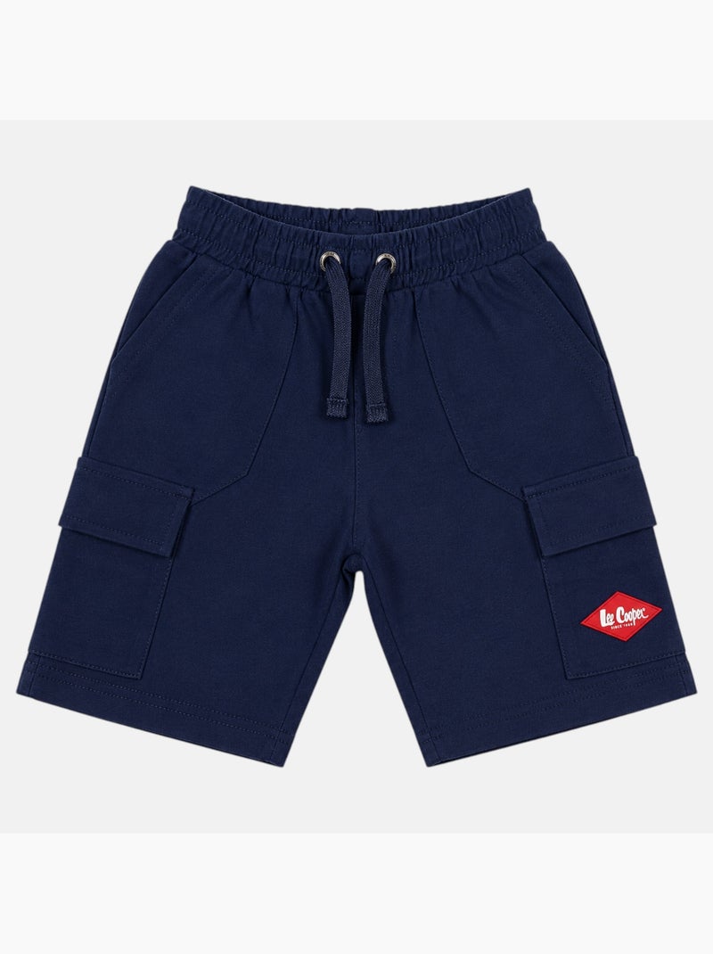 Lee Cooper - Bermuda infantil para menino Azul-marinho - Kiabi