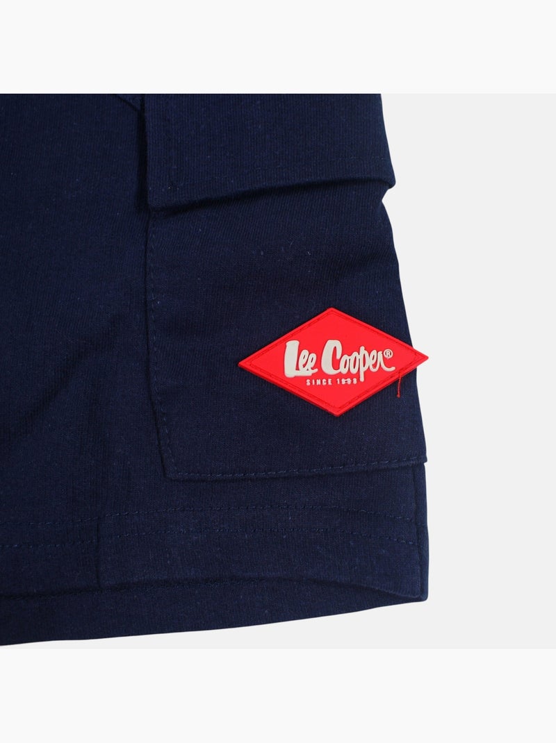 Lee Cooper - Bermuda infantil para menino Azul-marinho - Kiabi