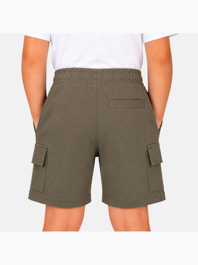 Lee Cooper - Bermuda infantil para menino Cáqui - Kiabi