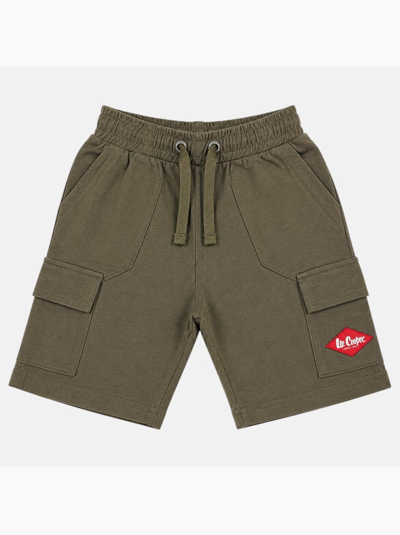 Lee Cooper - Bermuda infantil para menino Cáqui - Kiabi