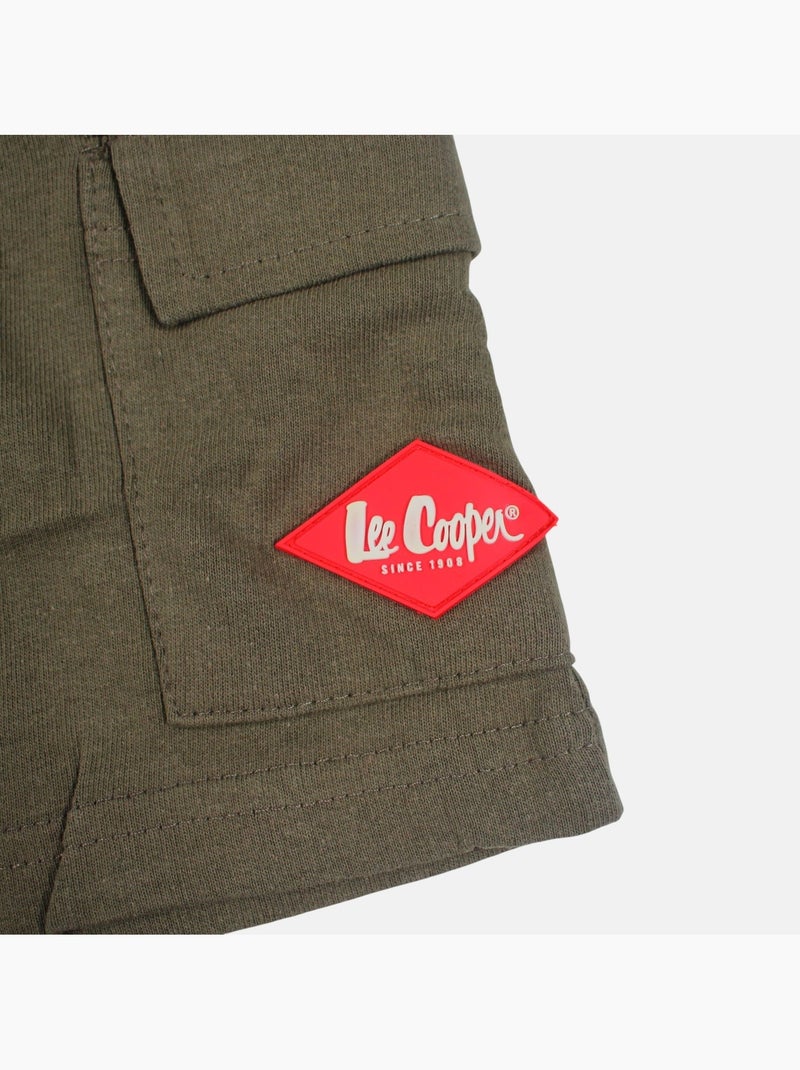 Lee Cooper - Bermuda infantil para menino Cáqui - Kiabi