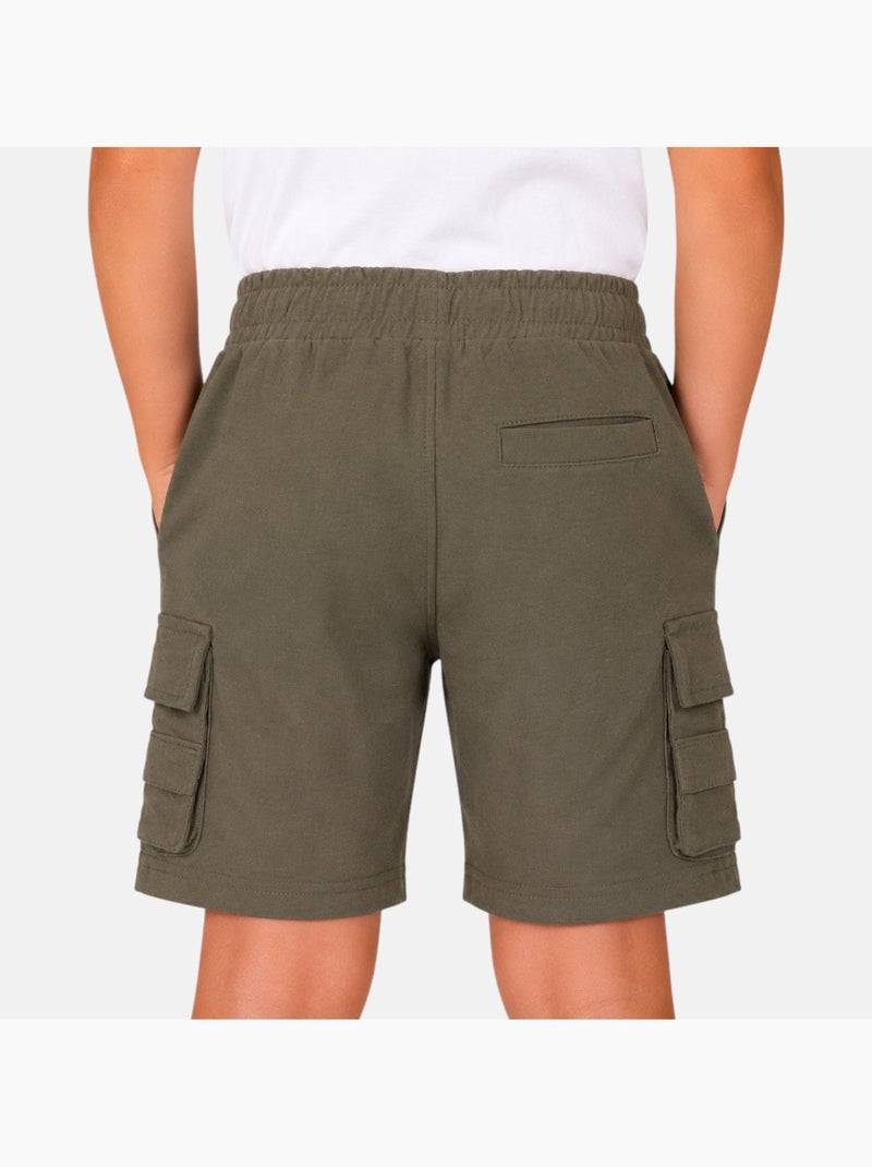 Lee Cooper - Bermuda infantil para menino Cáqui - Kiabi