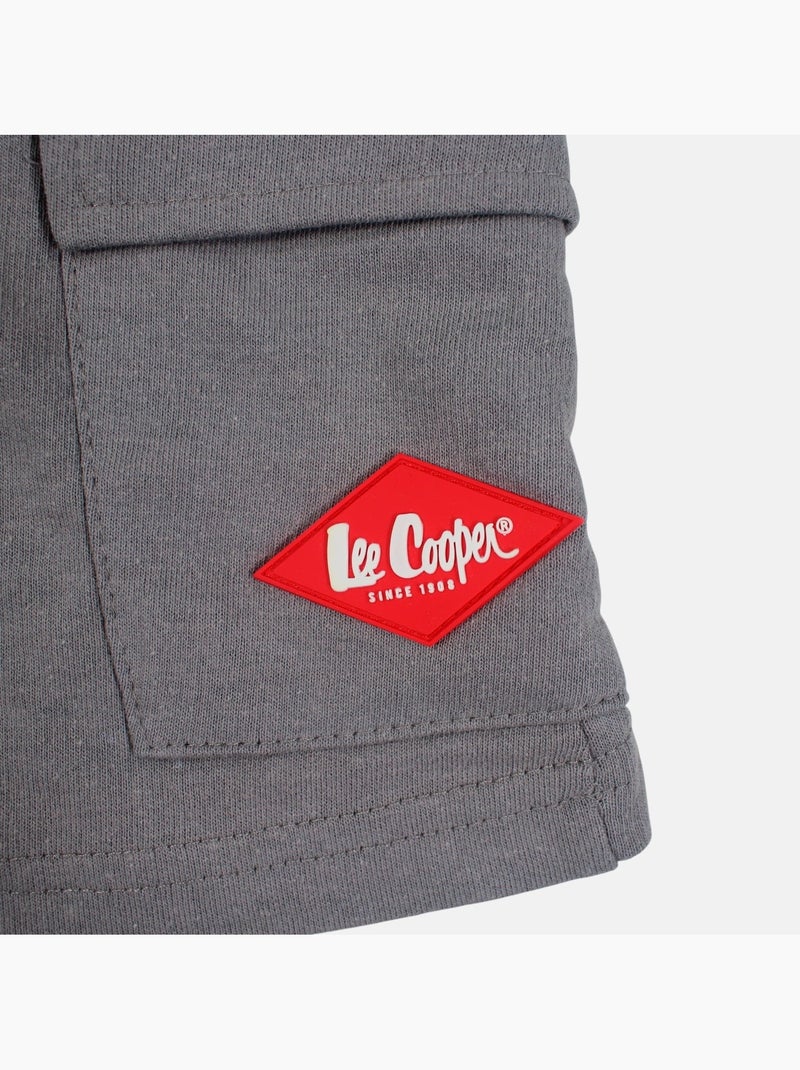 Lee Cooper - Bermuda infantil para menino Cinza - Kiabi