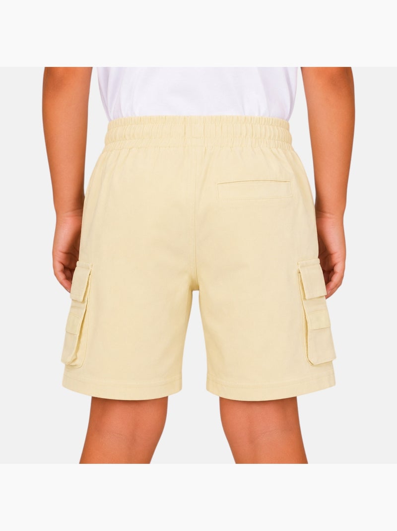 Lee Cooper - Bermuda infantil para menino Ecru - Kiabi