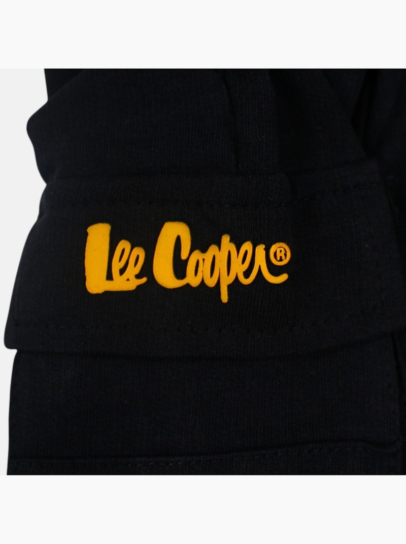 Lee Cooper - Bermuda infantil para menino Preto - Kiabi