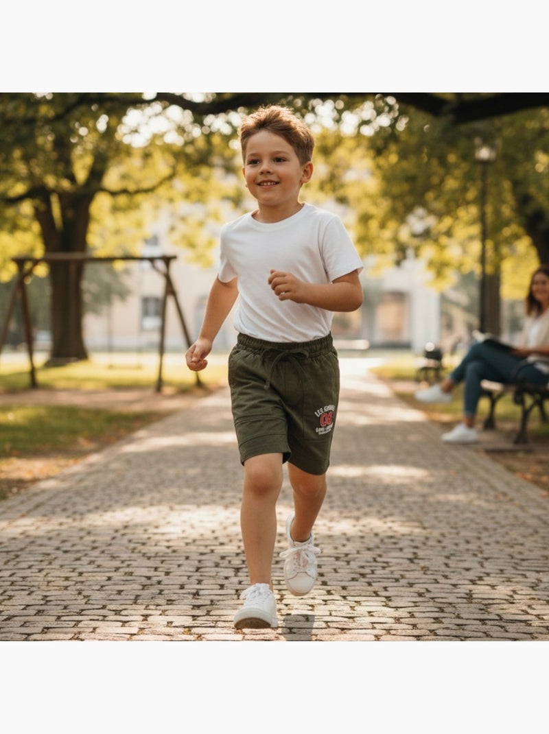 Lee Cooper - Bermuda  menino Cáqui - Kiabi
