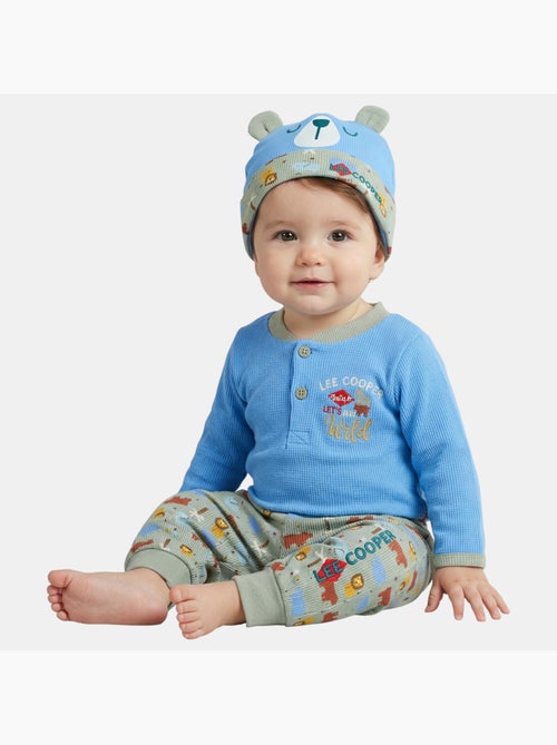 Lee cooper - body com leggings e gorro a condizer - Kiabi Lee cooper - body com leggings e gorro a condizer - Kiabi