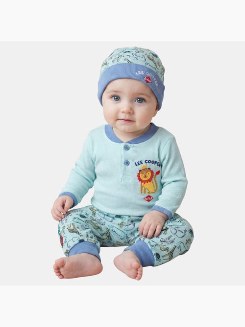 Lee cooper - body com leggings e gorro a condizer - Kiabi Lee cooper - body com leggings e gorro a condizer - Kiabi