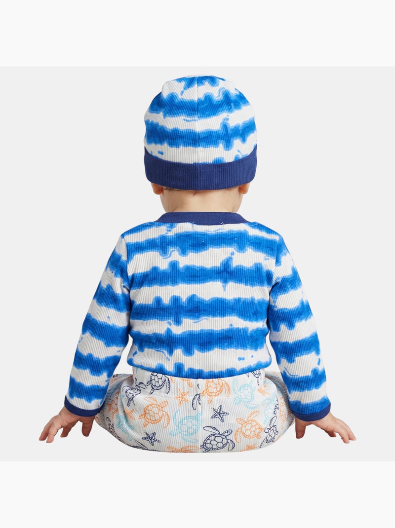 Lee Cooper - Body com leggings e gorro a condizer Azul-marinho - Kiabi